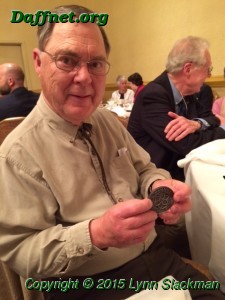 Bob Spotts with Pannill Award for 'Mesa Verde' - ADS 2015 Convention